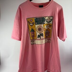 Vintage “Don’t feed the birds” Graphic T-Shirt 90’s